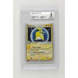 Pokemon TCG. Raichu EX Holo 98/100 from EX Sandstorm, Graded Beckett 8.