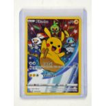 Pokemon TCG. Pikachu SWSH020 Promo Card.