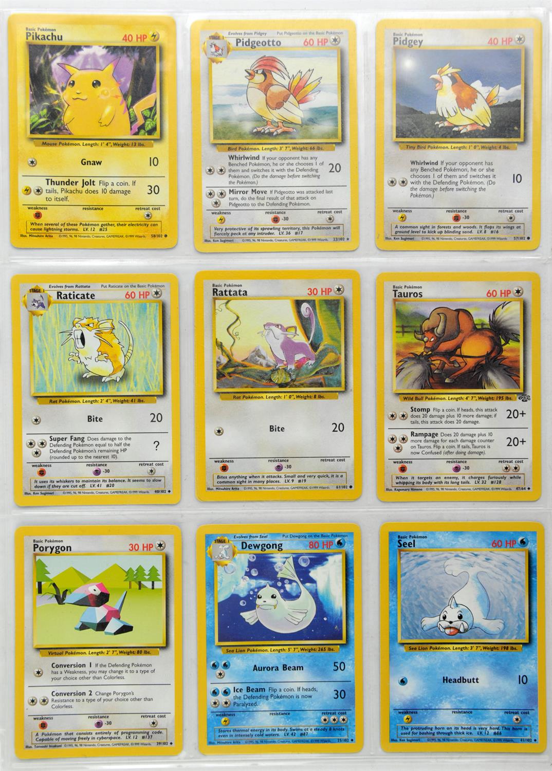 Pokemon TCG. Lot of around 60-70 vintage Pokémon cards from Base, Jungle, Fossil, - Image 9 of 16