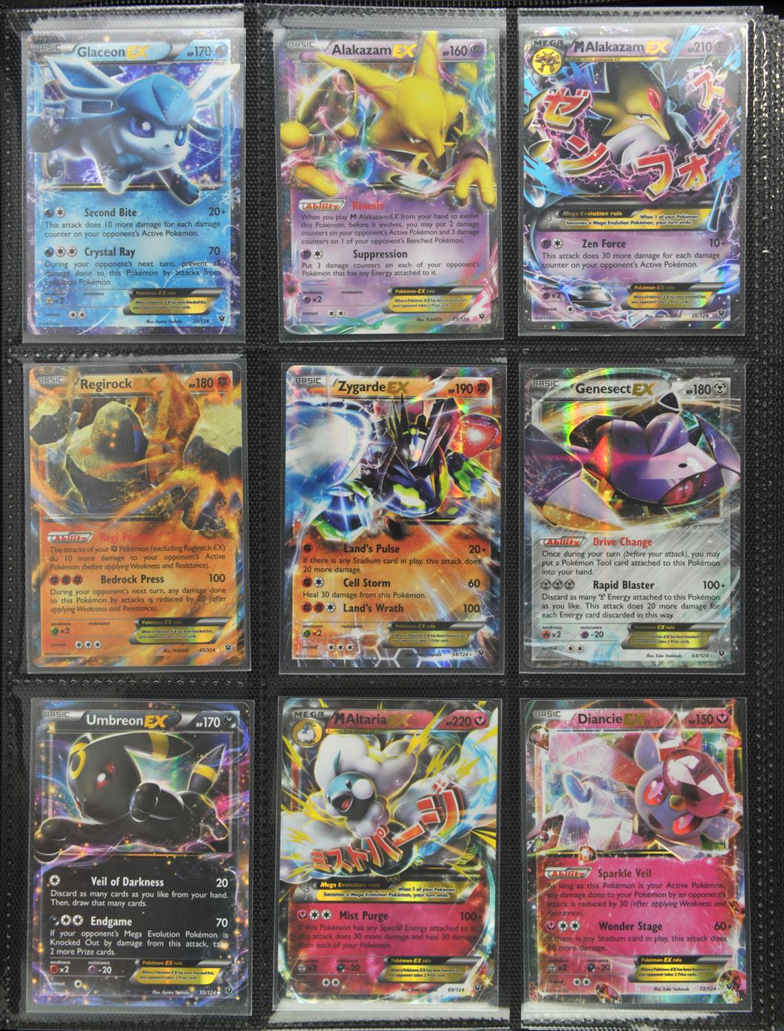 Pokemon TCG. A binder packed with approximately 250 EX and GX cards from a variety of sets. - Image 3 of 28