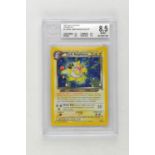 Pokemon TCG. Neo Destiny Unlimited Dark Ampharos Holo 1/105 graded Beckett 8.5.