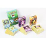 Pokemon TCG. Three opened Theme Decks. One Evolutions Mewtwo Mayhem containing all 60 cards,