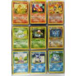 Pokemon TCG. Large binder of approximately 800-900 cards including many cards from the Wizards of