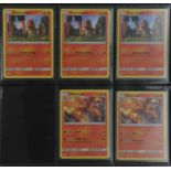 Pokemon TCG. Binder of approximately 200-250 Holo cards from various modern sets.