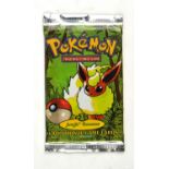 Pokemon TCG. Pokemon Jungle Booster Pack - Sealed. Flareon Artwork, contains 11 cards from the