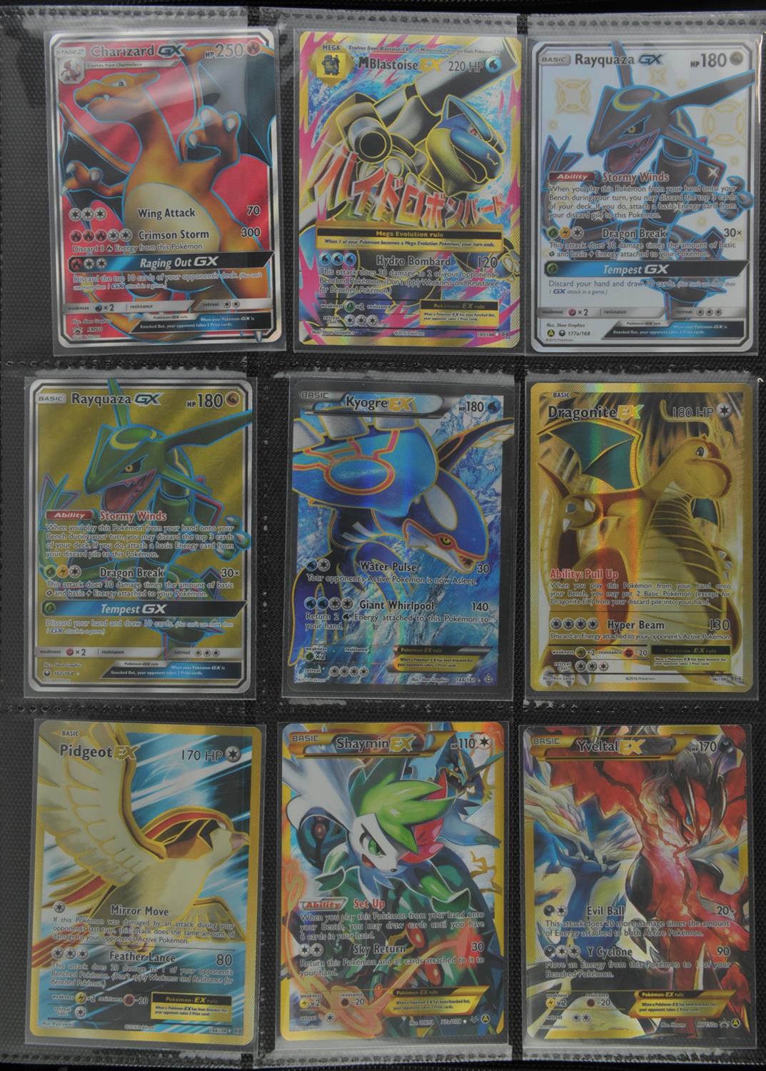 Pokemon TCG. Big lot of 148 Full Art Pokemon Cards from various sets 2014 onwards.