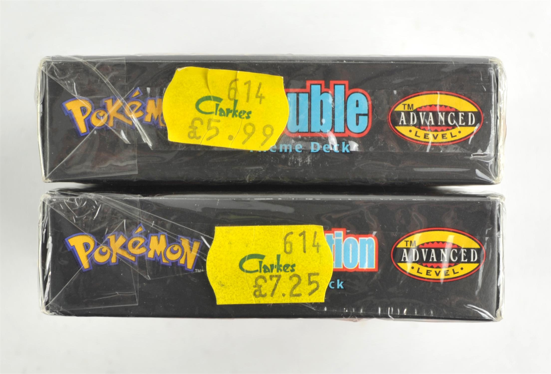 Pokemon TCG. Two Team Rocket Theme Decks, Devastation and Trouble, both sealed. Boxes are in - Image 5 of 6