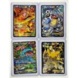 Pokemon TCG. 4 XY Promo Pokemon Cards Including Charizard XY121, Blastoise XY122,