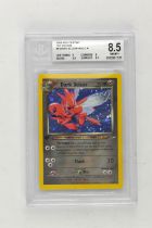 Pokemon TCG. Neo Destiny 1st Edition Dark Scizor Holo 9/105 graded Beckett 8.5.