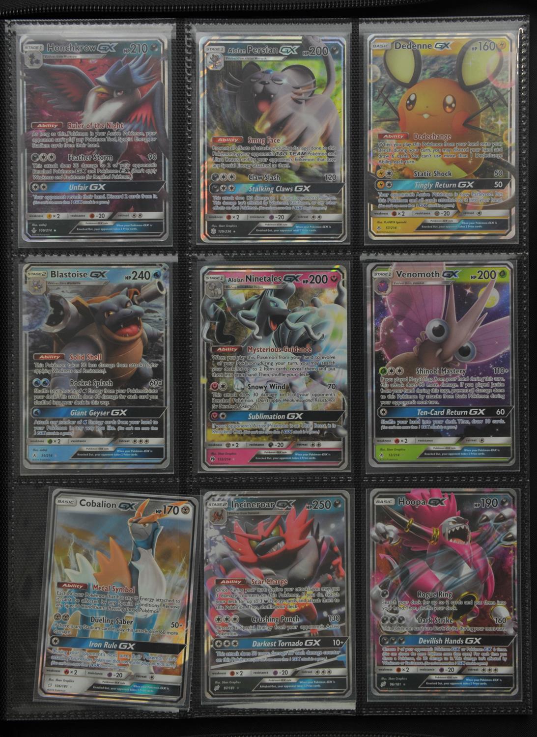 Pokemon TCG. A binder packed with approximately 250 EX and GX cards from a variety of sets. - Image 27 of 28