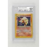 Pokemon TCG. Neo Destiny Unlimited Light Arcanine Holo 12/105 graded Beckett 8.5.