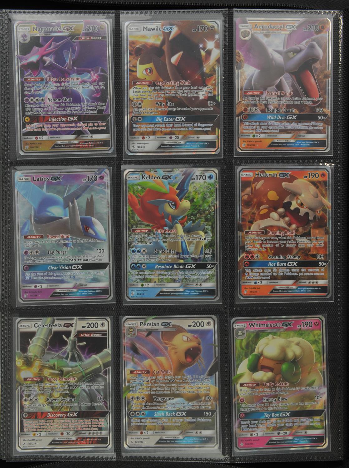 Pokemon TCG. A binder packed with approximately 250 EX and GX cards from a variety of sets. - Image 26 of 28