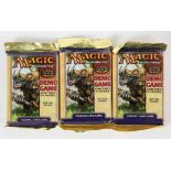 Magic The Gathering - Starter 2000 Demo Game Boosters. This lot contains three Demo Game booster