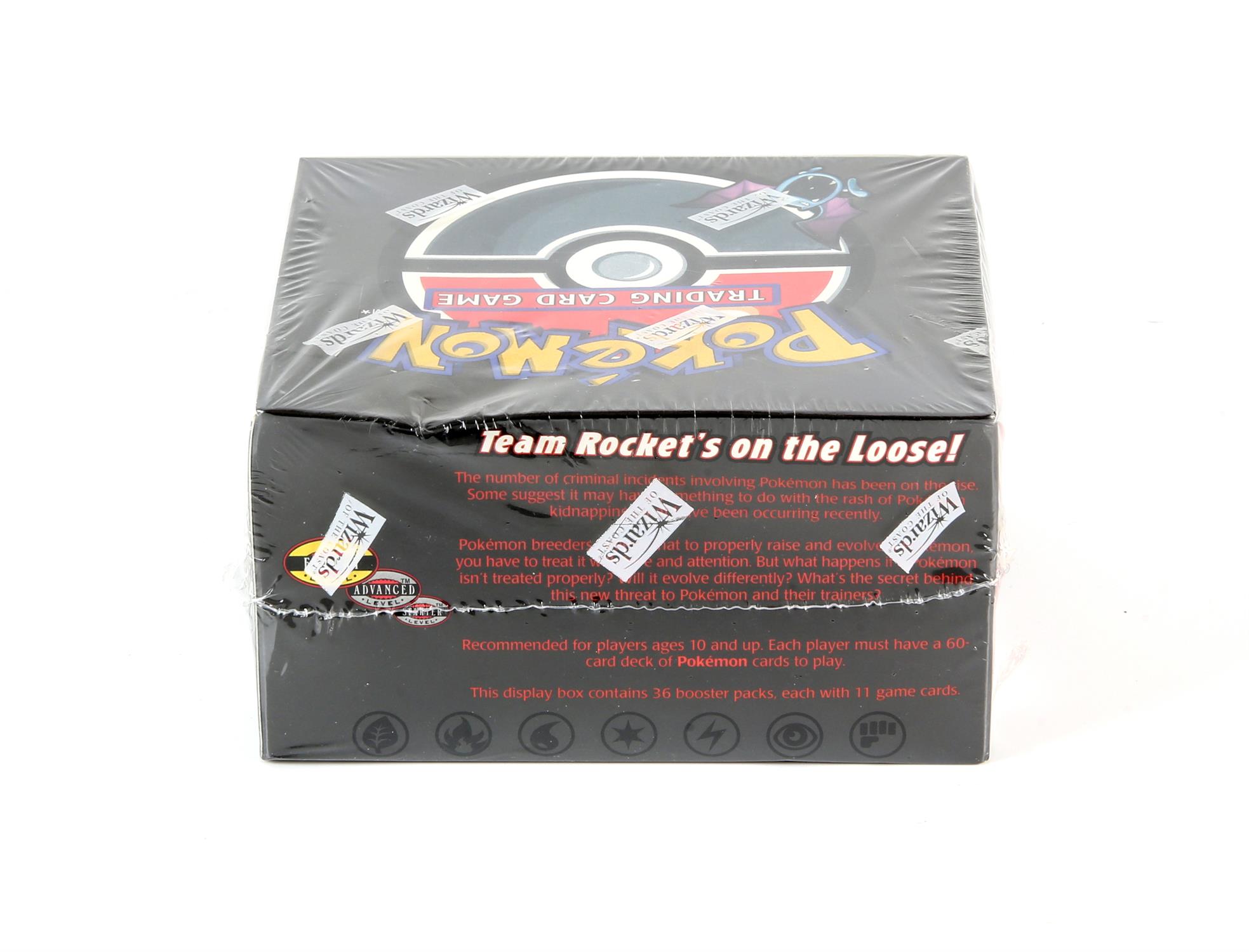 Pokémon TCG. Pokémon Team Rocket Unlimited Booster box Sealed. This was the fifth expansion set - Image 3 of 5