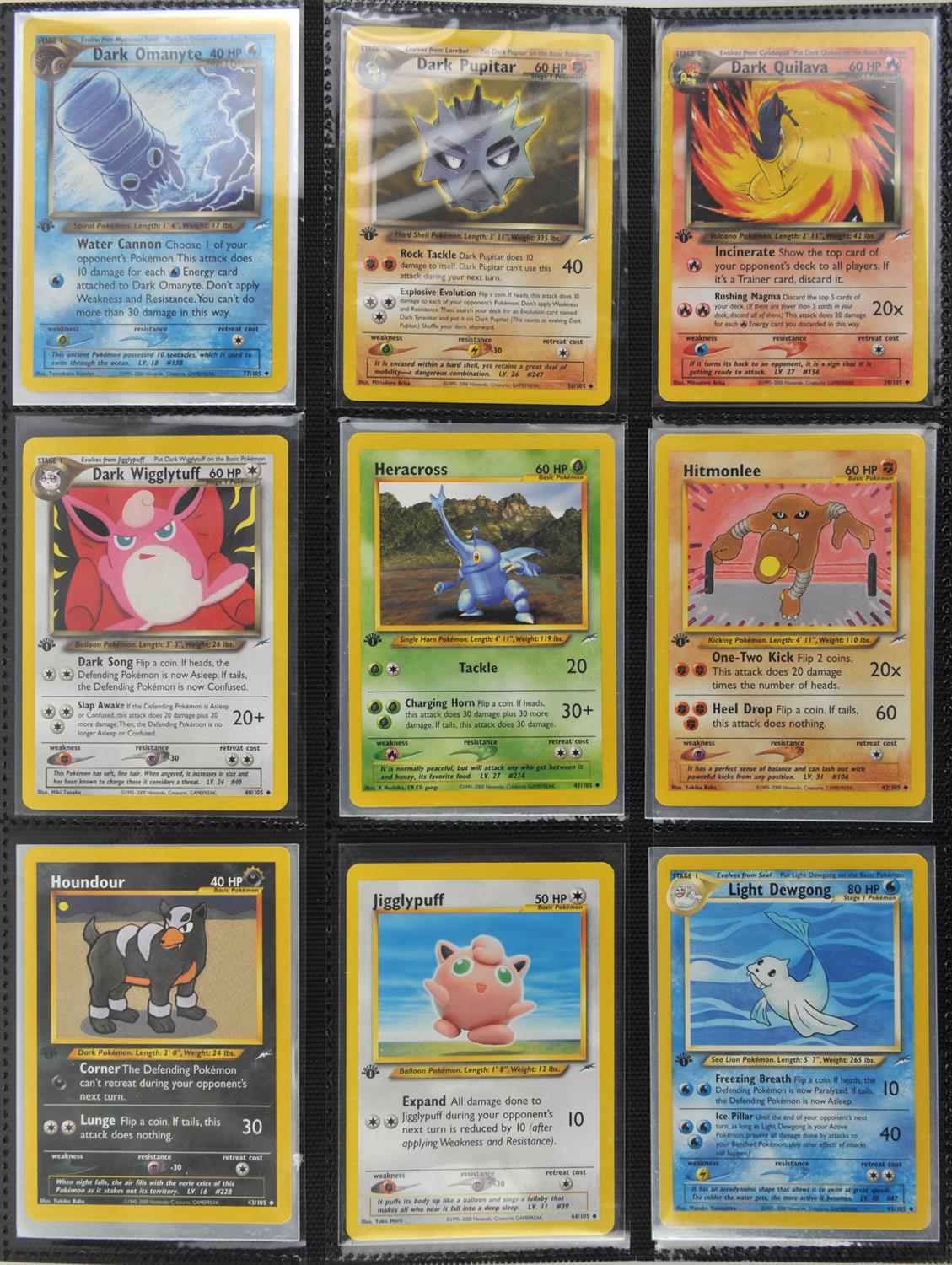 Pokemon TCG. Neo Destiny Complete Non Holographic Set. Includes all 89 non holographic cards with - Image 2 of 11