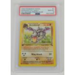 Pokemon TCG. Aerodactyl 1/62 Prerelease 1st Edition Fossil PSA 8.