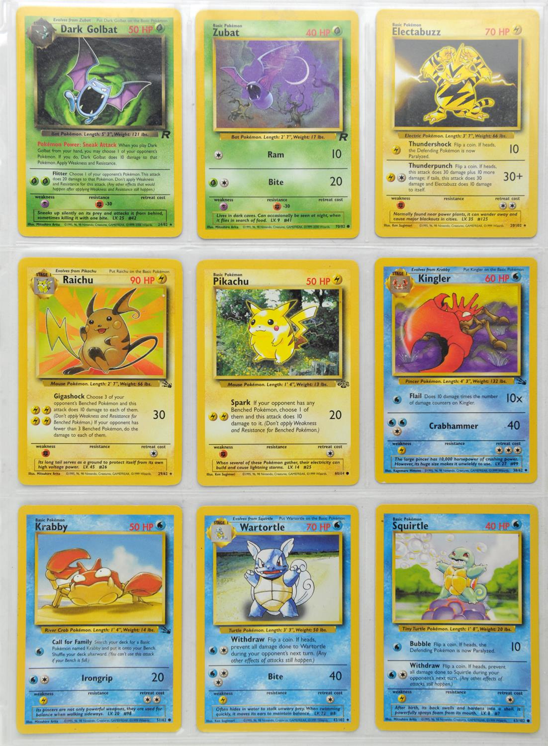 Pokemon TCG. Lot of around 60-70 vintage Pokémon cards from Base, Jungle, Fossil, - Image 11 of 16