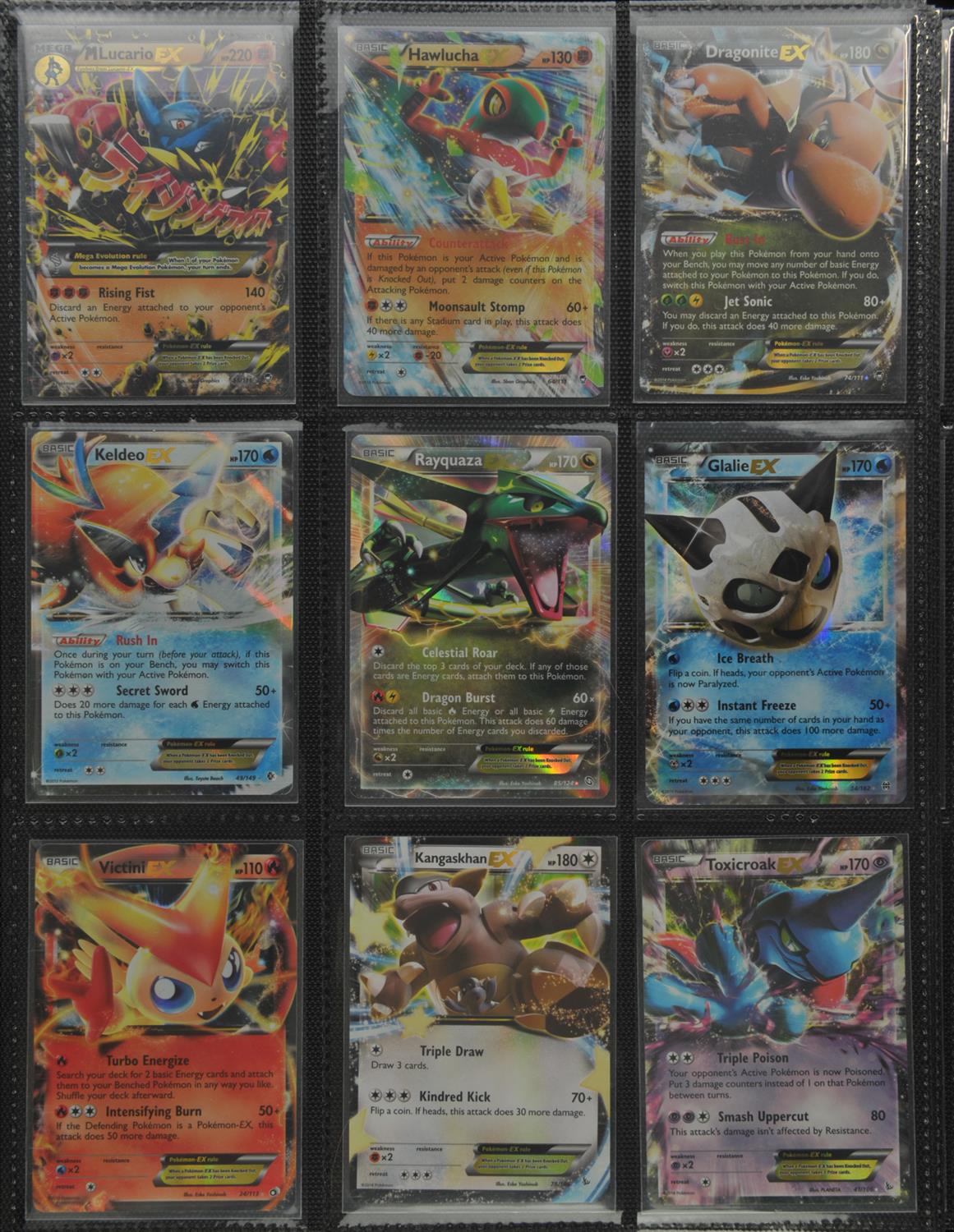 Pokemon TCG. A binder packed with approximately 250 EX and GX cards from a variety of sets. - Image 13 of 28