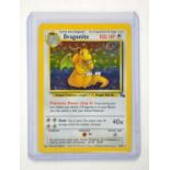 Pokemon TCG. Dragonite 4/62 from the Fossil Expansion. One of the most popular and desirable