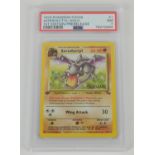 Pokemon TCG. Aerodactyl 1/62 Prerelease 1st Edition Fossil PSA 7.