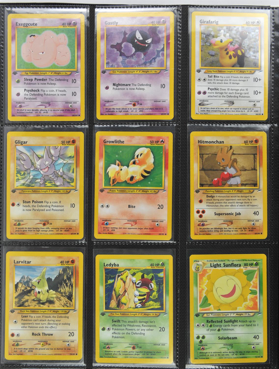 Pokemon TCG. Neo Destiny Complete Non Holographic Set. Includes all 89 non holographic cards with - Image 8 of 11