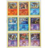 Pokemon TCG. Near complete Team Aqua and Magma Double Crisis Set 29 out of 34 cards.
