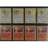 Pokemon TCG. Binder full of around 250-300 holographic cards from modern sets. Includes popular