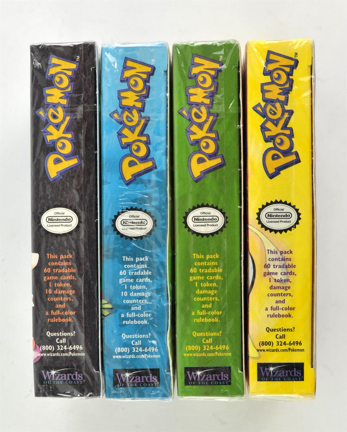 Pokémon TCG. Set of 4 Base Set Theme Decks, all sealed. Includes Brushfire, Zap, Blackout and - Image 3 of 6