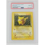 Pokemon TCG. Pikachu Number 1 Black Star Promo Pokemon League Non-Holo PSA 8.