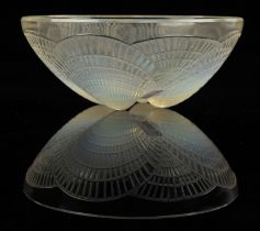 Rene Lalique (French, 1860-1945), Cocquilles, a glass bowl, cut signature, R Lalique France, N 3202,