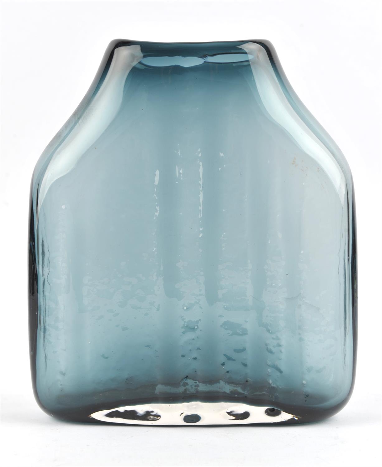 Amendment: Please note this vases is in an Indigo colourway. Geoffrey Baxter (British,