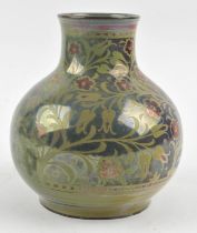 Richard Joyce for Royal Lancastrian/Pilkington's, a bellied form vase, decorated with a band of