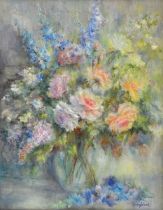 Penny Ward (1914-2005), ‘Summer Bouquet’, oil on canvas, signed lower right, titled verso,