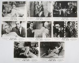 James Bond From Russia With Love (1963) Set of 8 Front of House cards, black and white,