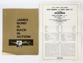 James Bond Goldfinger (1964) Cast list and synopsis (2).