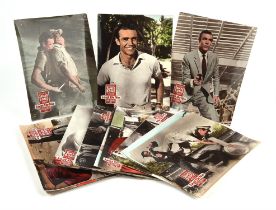 James Bond Dr. No (1962) 27 x First release German lobby cards, rare full set of 27.