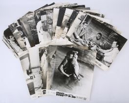 James Bond Dr No (1970's) 19 French Lobby cards, 9.25 x 11.5 inches (19).