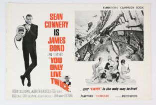 James Bond You Only Live Twice (1967) UK Exhibitors' Campaign Book, 31 x 46 cm.