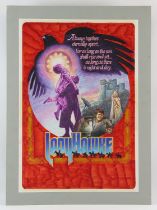 Ladyhawke (1985) Original concept artwork by British artist Eddie Paul (Feref), starring Matthew