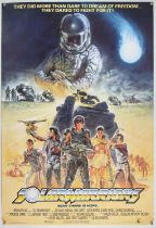 Solarwarriors (1986) UK One Sheet film poster signed by Brian Bysouth, rolled, 27 x 40 inches.