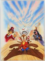 An American Tail: Fievel Goes West (1991) / Fievel's American Tails - Original artwork by British