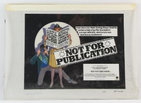 Not For Publication (1984) Original artwork by British designer and artist Brian Bysouth,