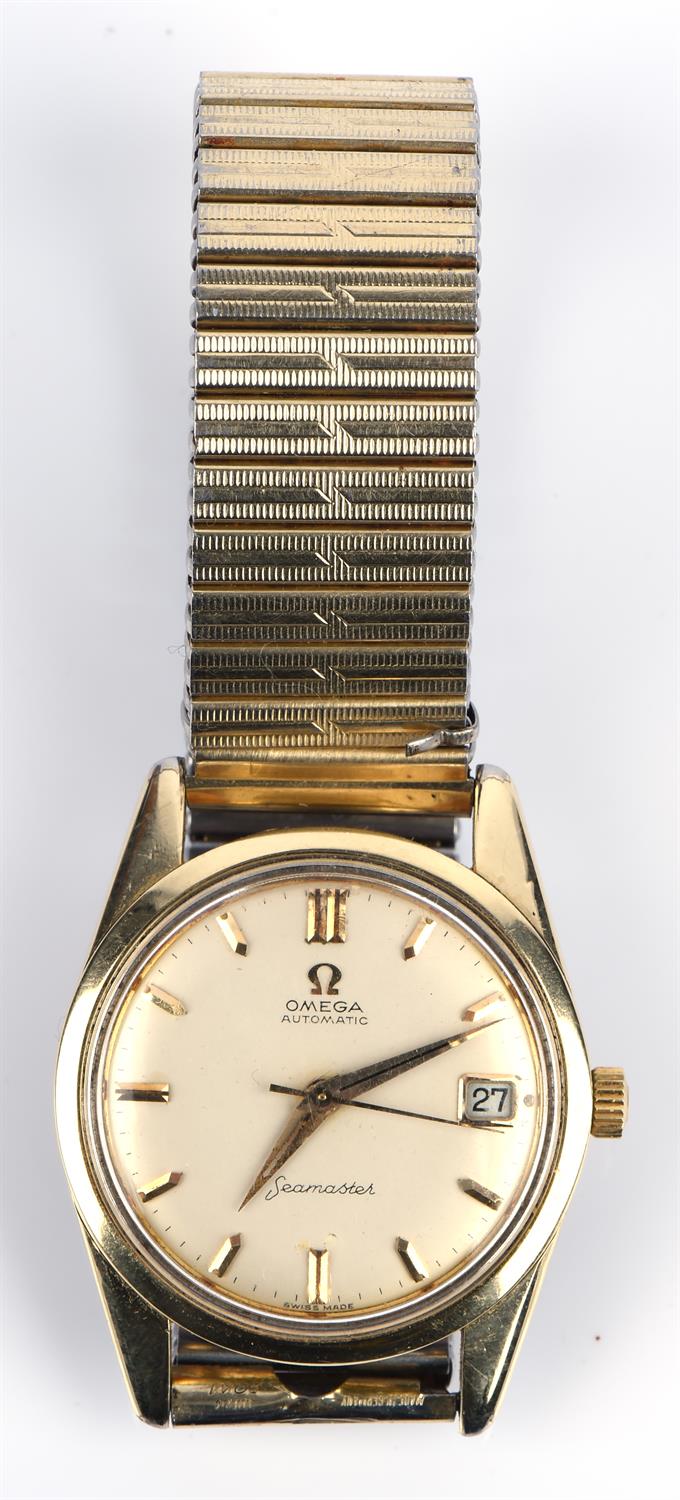 Omega A Reference 147-01 Gentleman's gold plated Seamaster wristwatch, the signed silvered dial - Image 2 of 5