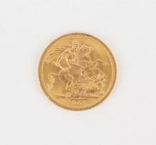 Full gold sovereign 1966