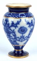 William Moorcroft (British, 1872 - 1945), Macintyre Blue Aurelian Ware vase of baluster form,