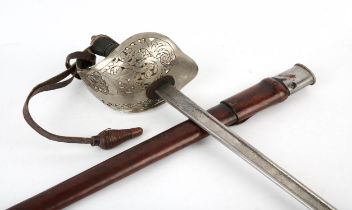 George V Officers Dress sword by Wilkinson Sword, London, No55414 the 82cm blade with broad arrow
