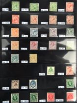 Great Britain mint Stamp Collection in Albums(12) plus two folders from 1864 1d red,