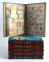 World stamps in four Devon Albums, two printed albums of Israel from 1948-1973 mint and used,