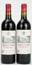 Bordeaux wine, Chateau Le Croix, three 2000, one 2005, four bottles (4)
