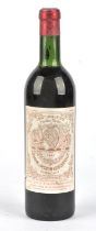 Bordeaux wine, Chateau Longueville Baron 1961 (1 bottle) Note: This wine has been supplied by